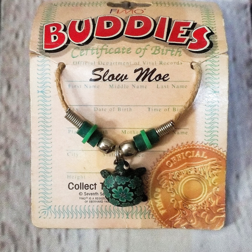 Fimo Buddies Turtle Necklace